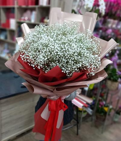 Букет цветов из: Гипсофила в Жатай