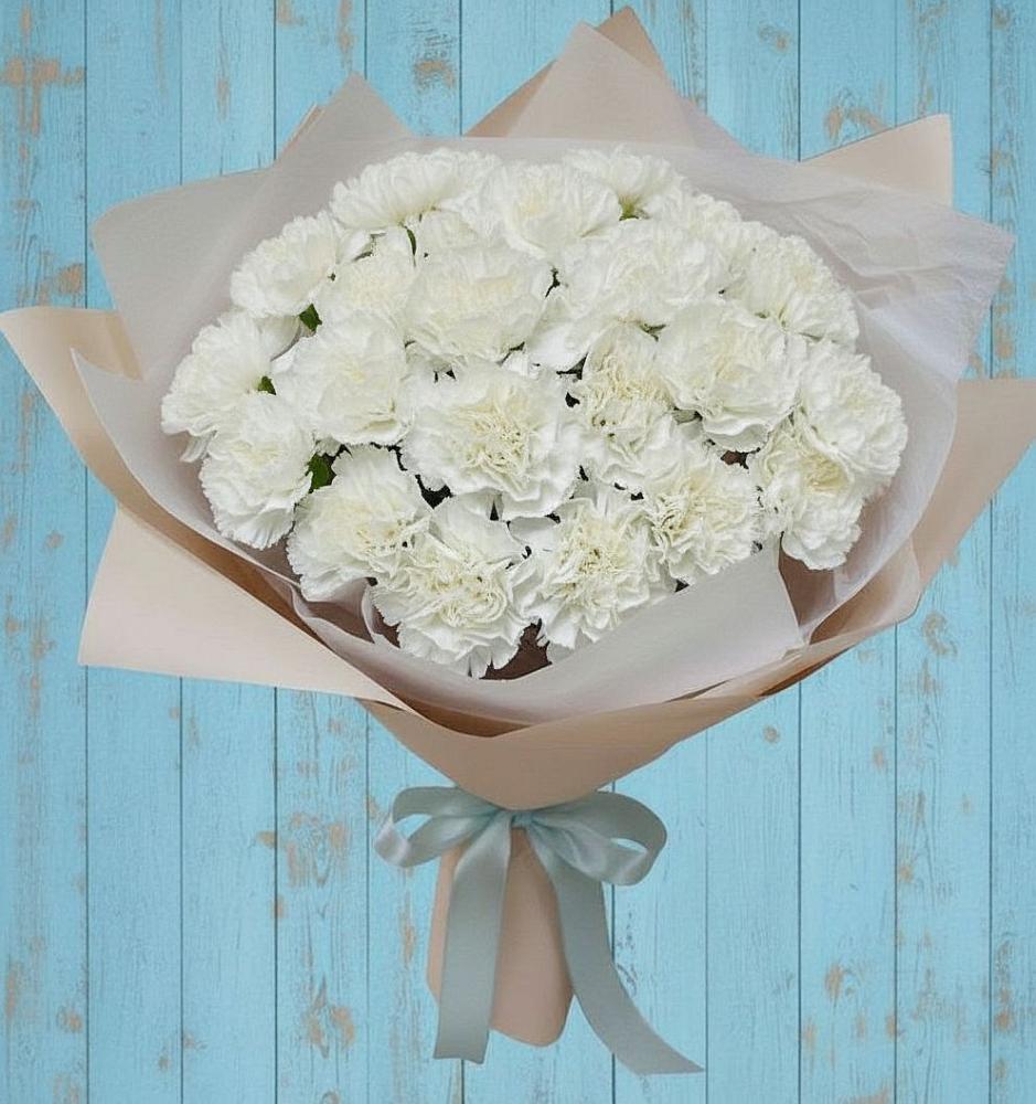 Букет цветов из: Гвоздики в Жатай