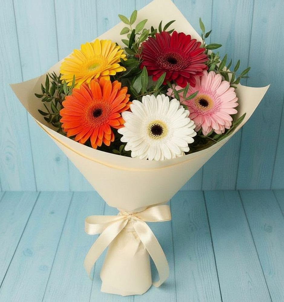 Букет цветов из: Герберы в Жатай