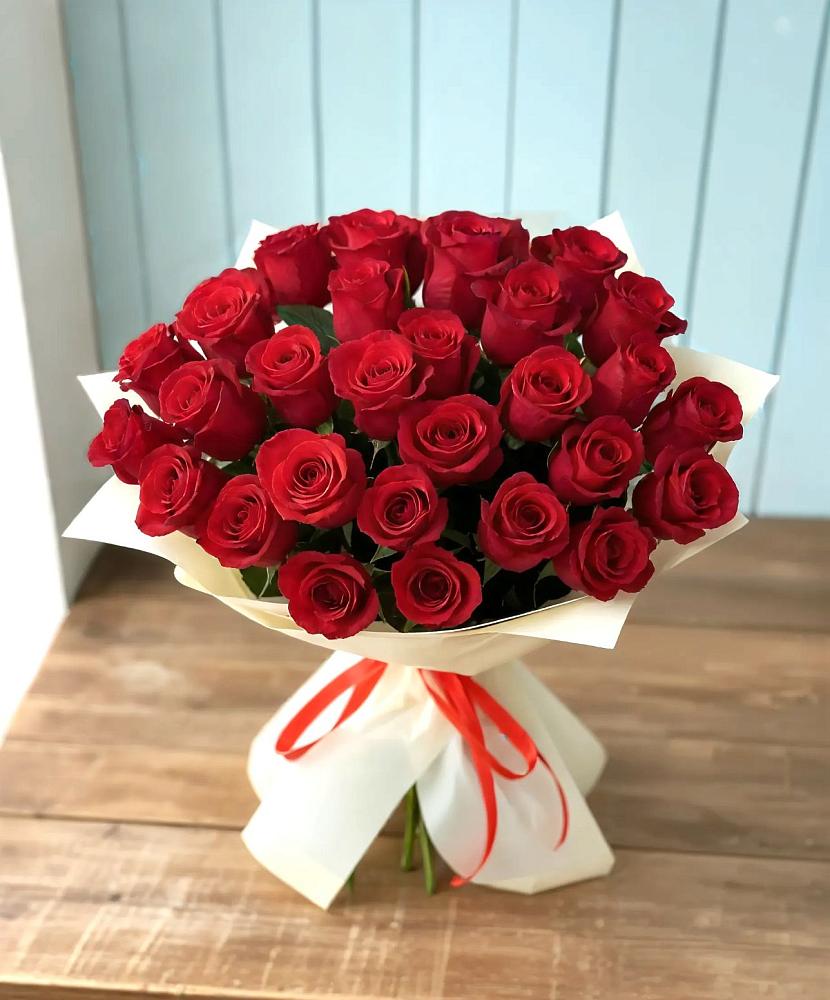 Букет 29 Красных роз в Жатай