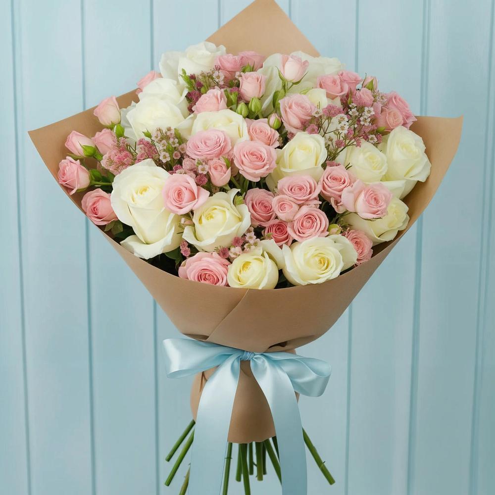 Букет цветов из: Розы в Жатай