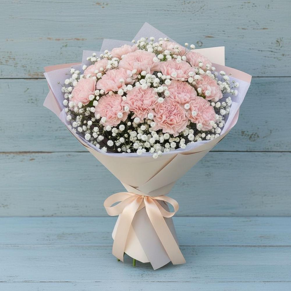 Букет цветов из: Гвоздики в Жатай