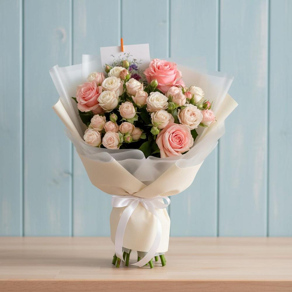 Букет цветов из: Розы в Жатай