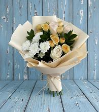Букет цветов из:  Розы и Хризантемы в Жатай