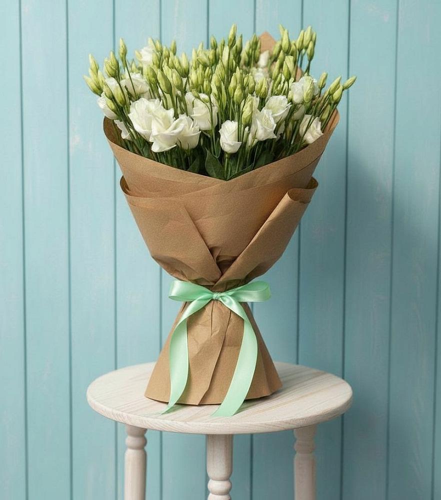 Букет цветов из: Лизиантусы в Жатай