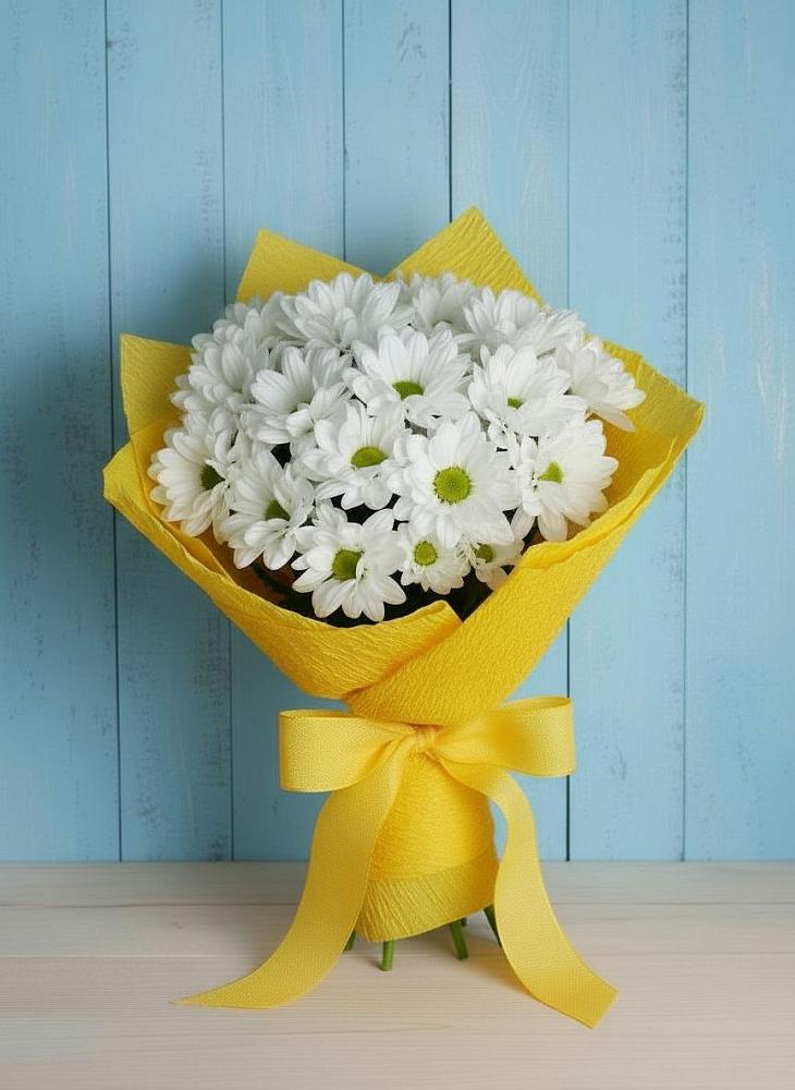 Букет цветов из: Хризантемы в Жатай