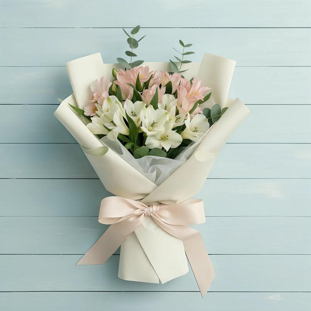 Букет цветов из: Альстромерии в Жатай